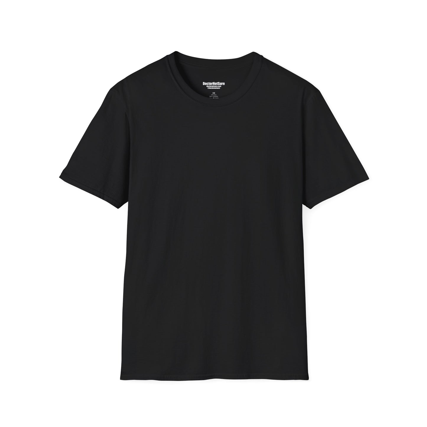 Black Cotton T Shirt